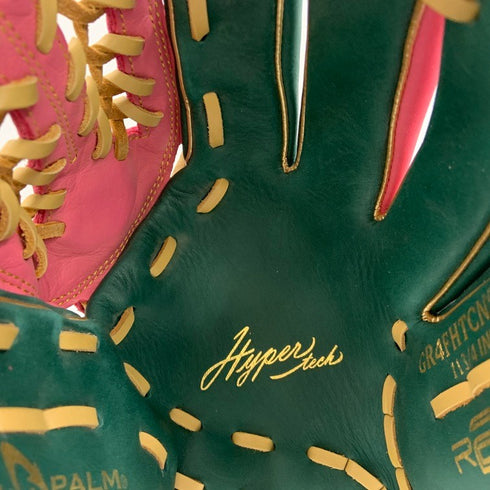 中古品 ローリングス Rawlings ハイパーテック 軟式 オールラウンド用グローブ GR4FHTCN55W 4454