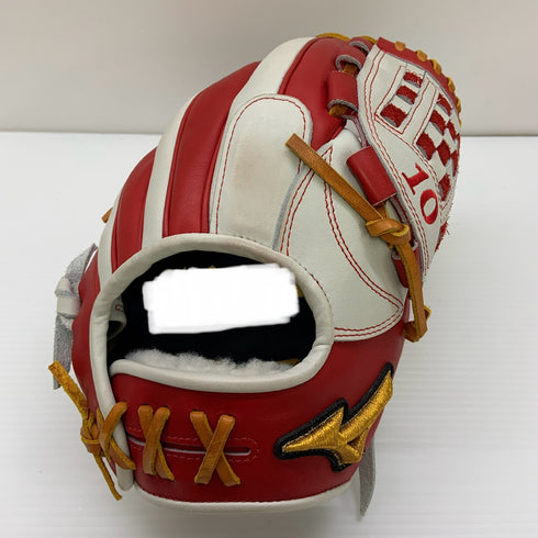 ミズノ MIZUNO ミズノプロ mizunopro 軟式 大人 一般 内野手用 グローブ グラブ 右投げ オーダー 中古品 グローブ袋付き 野球 9600