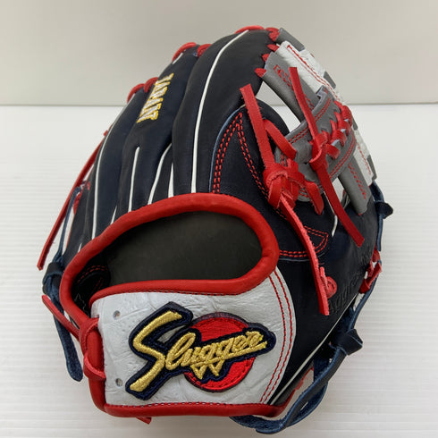 久保田スラッガー KUBOTA SLUGGER 軟式 大人 一般 内野手用 グローブ グラブ 右投げ JPN-2023G タグ付き グローブ袋付き 野球 7995