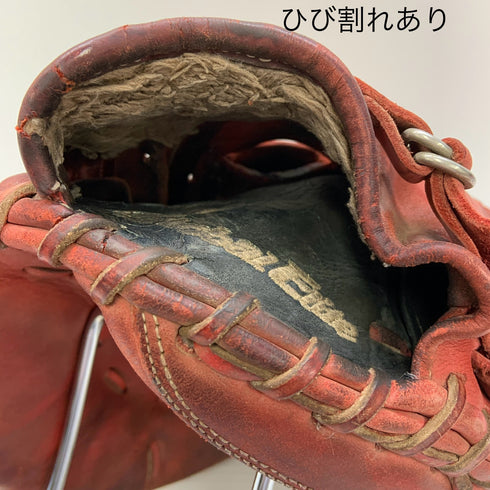ミズノ MIZUNO グローバルエリート 軟式 大人 一般 キャッチャーミット 捕手 グローブ グラブ 右投げ 1AJCR21210 中古品 野球 7894