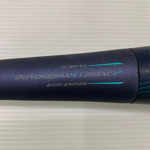 中古品 ミズノ MIZUNO ビヨンドマックスレガシー 軟式 FRP製バット 1CJBR193 ケース付き 6430