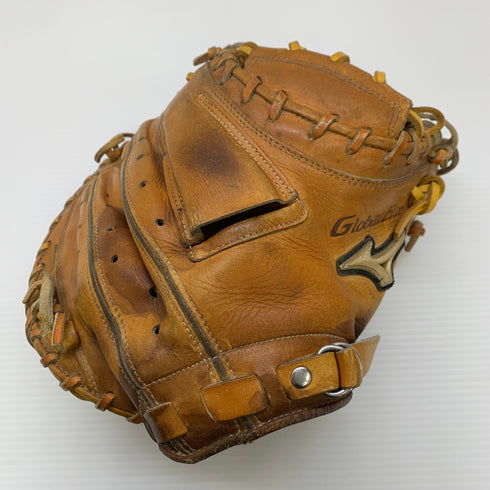 ミズノ MIZUNO グローバルエリート 硬式 大人 一般 キャッチャーミット 捕手 グローブ グラブ 右投げ 1AJCH14300 中古品 野球 8241