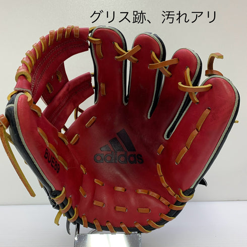 アディダス adidas 軟式 大人 一般 内野手用 グローブ グラブ 右投げ BUE89 中古品 野球 6290