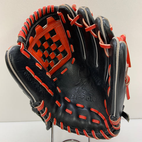 ハイゴールド HI-GOLD 己極 軟式 大人 一般 内野手用 グローブ グラブ 右投げ OKG-2146SP 中古品 野球 7869