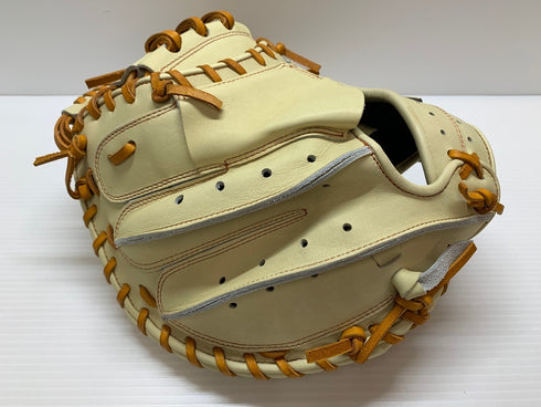 中古品 ゼット ZETT ネオステイタス 少年 軟式キャッチャーミット BJCB70422N 4067
