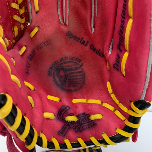 久保田スラッガー KUBOTA SLUGGER 軟式 大人 一般 投手用 グローブ ピッチャー グラブ 右投げ オーダー 中古品 野球 1375