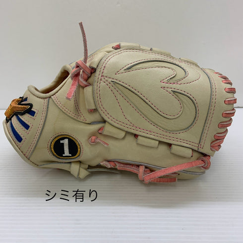 ミズノ MIZUNO ミズノプロ 軟式 大人 一般 内野手用 グローブ グラブ 右投げ オーダー 中古品 グローブ袋付き 野球 7990