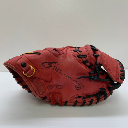 ナイキ NIKE シグネチャーモデル 少年軟式 子ども キャッチャーミット 捕手 グローブ グラブ 右投げ 中古品 野球 1463