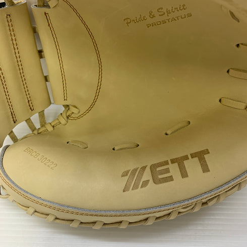 ゼット ZETT プロステイタス 軟式 大人 一般 キャッチャーミット 捕手 グローブ グラブ 右投げ BRCB 30222 タグ付き グローブ袋付き 野球 7381