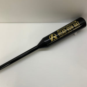 ヘッドランバット X HEAD RUN BAT X ミノルマン トレーニング用 練習 木製バット 中古 野球 7924