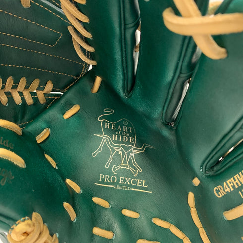 ローリングス Rawlings HOH PRO EXCEL 軟式 大人 一般 投手用 グローブ ピッチャー グラブ 右投げ GR4FHW2CA15MG 中古品 野球 6172
