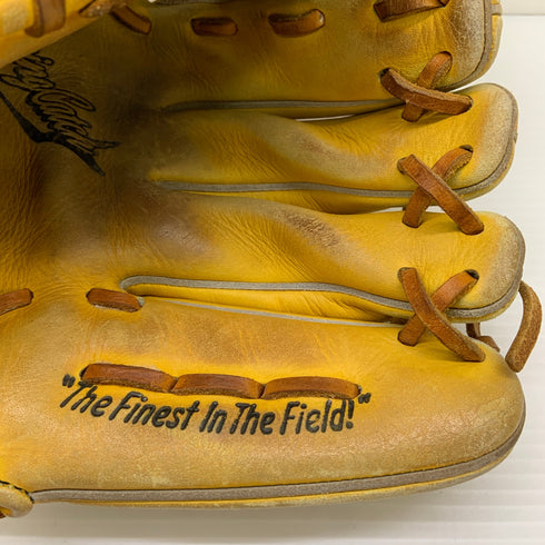 ローリングス Rawlings 軟式 大人 一般 内野手用 グローブ グラブ 右投げ 中古品 グローブ袋付き 野球 9386
