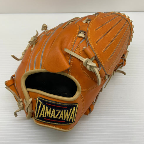 玉澤 TAMAZAWA タマザワ 硬式 大人 一般 投手用 グローブ ピッチャー グラブ 右投げ 中古品 野球 7523