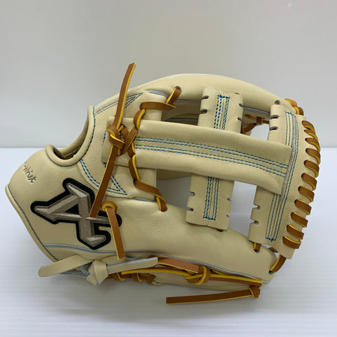 アトムズ ATOMS AT-2602 軟式 大人 一般 内野手用 グローブ グラブ 右投げ 中古品 グローブ袋付き 野球 8720
