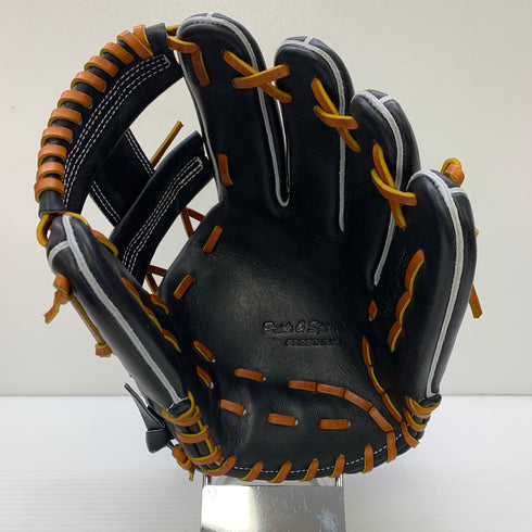 ゼット ZETT プロステイタス 軟式 大人 一般 二塁手・遊撃手用 グローブ グラブ 右投げ BRGB765SG 中古品 グローブ袋付き 野球 6338