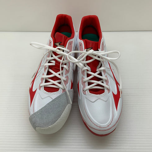 ミズノ野球スパイク ライトレボエリート P革加工有り 25.0cm 11GM211162 H-4375