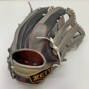 ゼット ZETT プロステイタス PROSTATUS 軟式 大人 一般 外野手用 グローブ グラブ 右投げ オーダー 中古品 グローブ袋付き 野球 9578