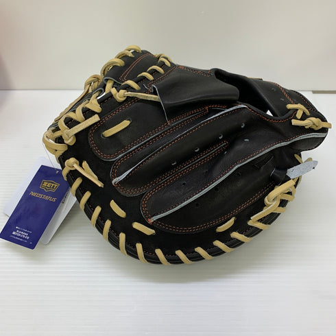ゼット ZETT 軟式 大人 一般 キャッチャーミット 捕手 グローブ グラブ 右投げ BRCB31412 タグ付き グローブ袋付き 野球 6207