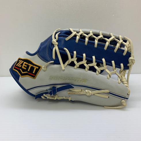 ゼット ZETT プロステイタス PROSTATUS BRGPRO 軟式 大人 一般 外野手用 グローブ グラブ 右投げ オーダー 中古品 グローブ袋付き 野球 8450