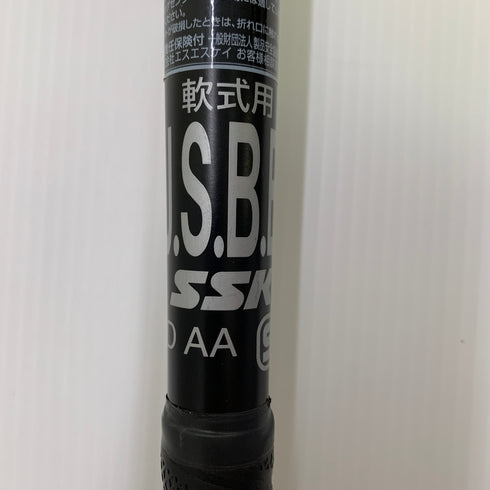 エスエスケイ SSK MM23MX 軟式 大人 一般 FRP製バット SBB4040 トップバランス 中古 ケース付き 野球 7952