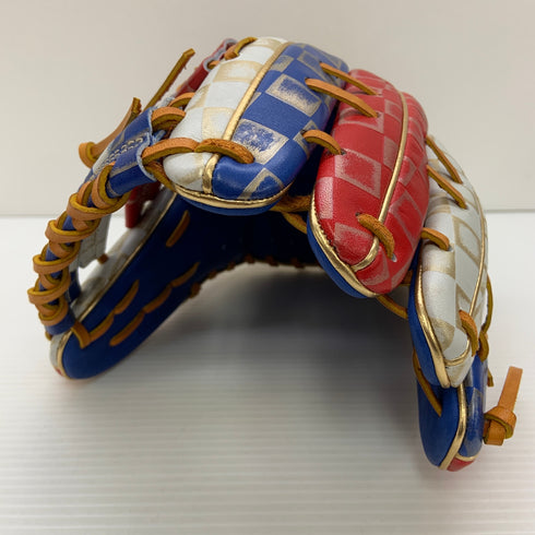 ゼット ZETT プロステイタス 軟式 大人 一般 内野手用 グローブ グラブ 右投げ BRGB32456A 中古品 野球 7266