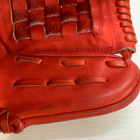 ブランド不明 軟式 大人 一般 投手用 グローブ ピッチャー グラブ 左投げ 中古品 野球 7823