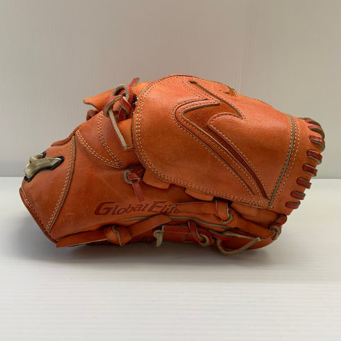 ミズノ MIZUNO グローバルエリート Global Elite 1AJGR18201 軟式 大人 一般 投手用 グローブ ピッチャー グラブ 右投げ 中古品 野球 1337