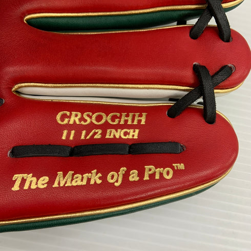 中古品 ローリングス Rawlings HOH スペシャルオーダー 軟式 内野手用グローブ GRSOGHH 刺繍入り 3998