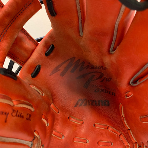 ミズノ MIZUNO ミズノプロ mizunopro 軟式 大人 一般 内野手用 グローブ グラブ 右投げ オーダー 中古品 野球 9368