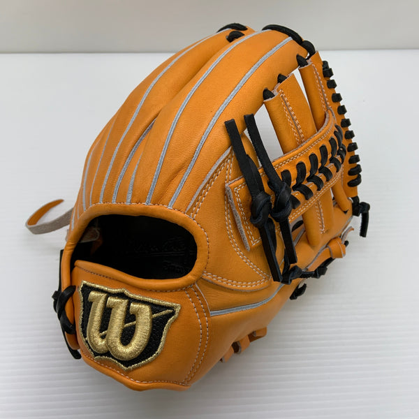 ウィルソン Wilson ウィルソンスタッフ Wilson Staff ウィルソンベア HWKD5T 硬式 大人 一般 内野手用 グローブ グラブ 右投げ 中古品 野球 9063