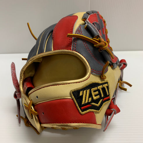 ゼット ZETT プロステイタス オーダー 軟式 大人 一般 内野手用 グローブ グラブ 右投げ BRGB30906L 中古品 野球 8356