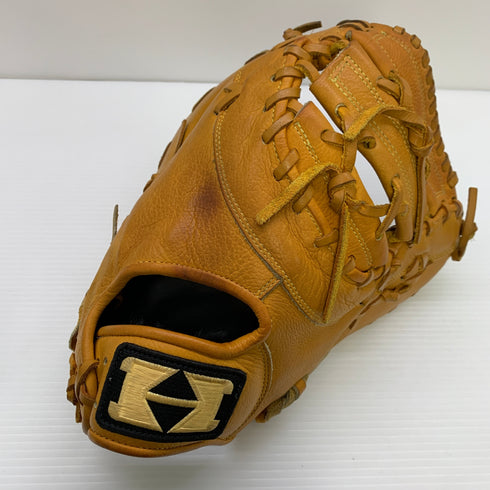 ハイゴールド HI-GOLD スペシャルオーダー 軟式 大人 一般 ファーストミット 一塁手 グローブ グラブ 右投げ NO-811F 中古品 野球 6180