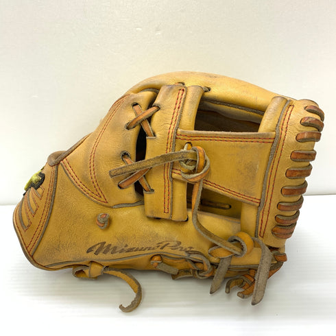 ミズノ MIZUNO ミズノプロ mizunopro 1AJGH13313 硬式 大人 一般 内野手用 グローブ グラブ 右投げ 中古品 野球 1494