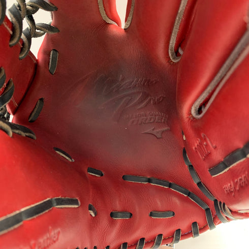 ミズノ MIZUNO ミズノプロ オーダー HAGAJAPAN 硬式 大人 一般 外野手用 グローブ グラブ 右投げ 中古品 野球 7397