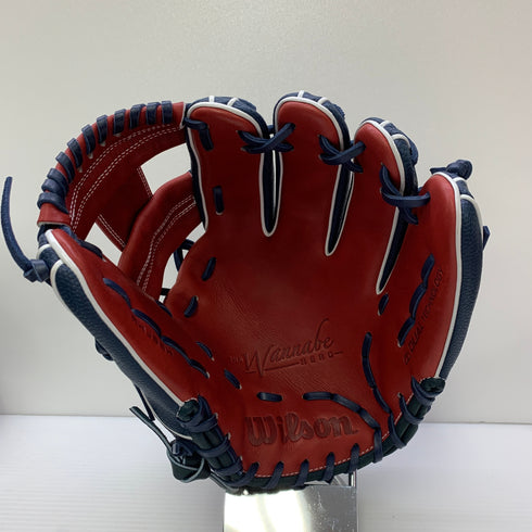 ウィルソン Wilson ワナビーヒーロー 軟式 大人 一般 内野手用 グローブ グラブ 右投げ RHJ86H 中古品 野球 6259