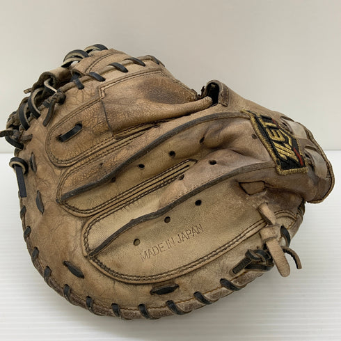 ゼット ZETT 硬式 大人 一般 キャッチャーミット 捕手 グローブ グラブ 右投げ 中古品 野球 6695