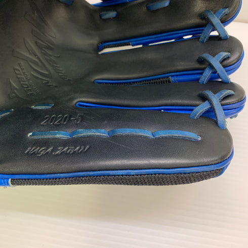ミズノ MIZUNO ミズノプロ mizunopro HAGA 軟式 大人 一般 外野手用 グローブ グラブ 右投げ オーダー 中古品 グローブ袋付き 野球 1085