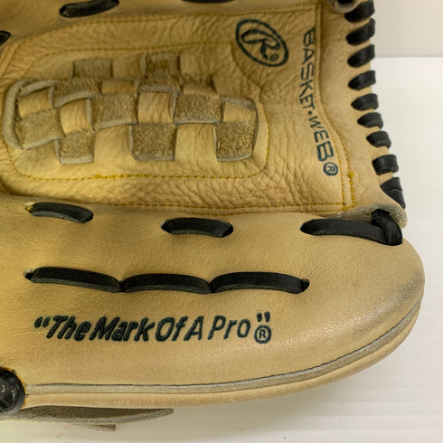 ローリングス Rawlings LH130 ソフトボール用 大人 一般 外野手用 グローブ グラブ 左投げ 中古品 野球 9493