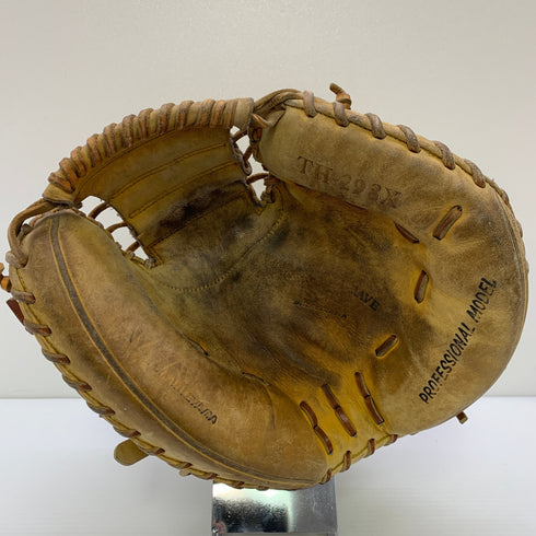 ハタケヤマ HATAKEYAMA TH-298X 軟式 大人 一般 キャッチャーミット 捕手 グローブ グラブ 右投げ 中古品 野球 8992