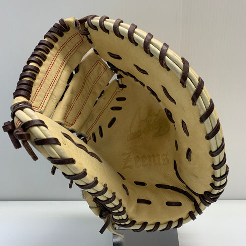 ジームス Zeems 硬式 大人 一般 ファーストミット 一塁手 グローブ グラブ 右投げ SV-405FMSW2 中古品 野球 6863