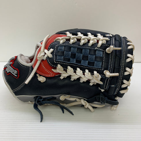 久保田スラッガー KUBOTA SLUGGER 軟式 大人 一般 投手用 グローブ ピッチャー グラブ 右投げ 中古品 野球 7429