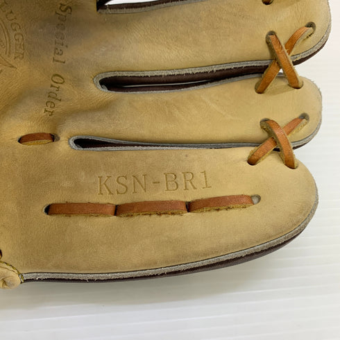 久保田スラッガー KUBOTA SLUGGER 軟式 大人 一般 内野手用 グローブ グラブ 右投げ KSN-BR1 中古品 野球 8023