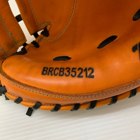 ゼット ZETT SOFT STEER ソフトボール用 大人 一般 キャッチャーミット 捕手 グローブ グラブ 右投げ BRCB35212 中古品 野球 7791