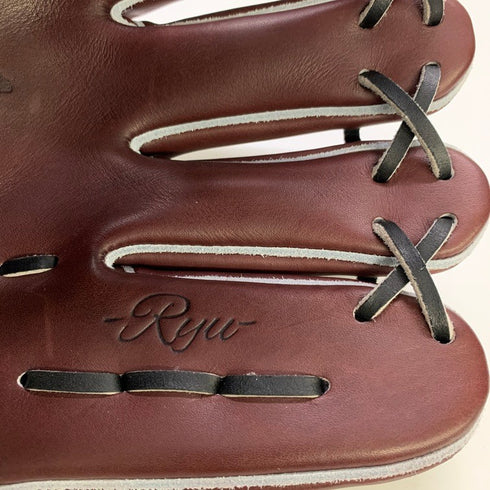 中古品 リュウ GLOVE STUDIO RYU 硬式 内野手用グローブ RYU-G5 5261