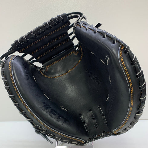 ゼット ZETT プロステイタス 硬式 大人 一般 キャッチャーミット 捕手 グローブ グラブ 右投げ BPROCM920 中古品 グローブ袋付き 野球 7383