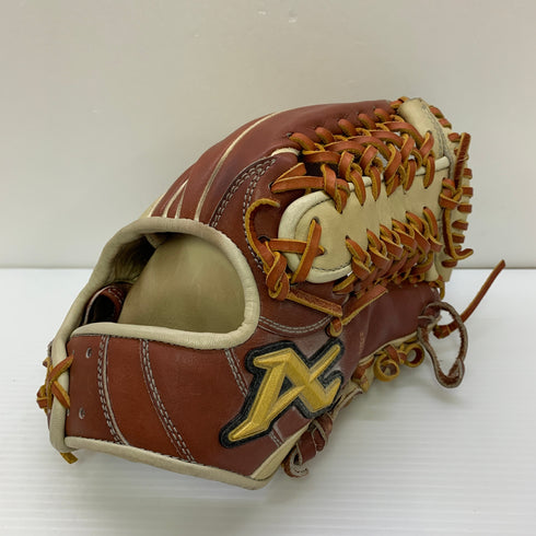 アトムズ ATOMS 軟式 大人 一般 内野手用 グローブ グラブ 右投げ 中古品 野球 1476