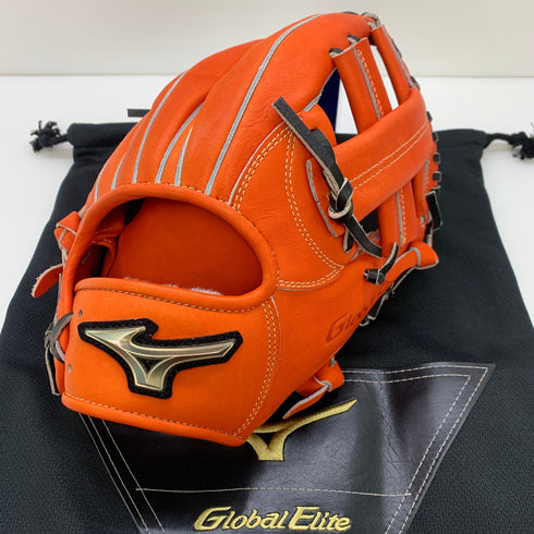 ミズノ MIZUNO グローバルエリート 硬式 大人 一般 内野手用 グローブ グラブ 右投げ 1AJGH28513 タグ付き グローブ袋付き 野球 6667