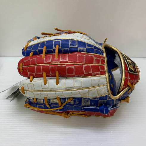 ゼット ZETT プロステイタス 軟式 大人 一般 内野手用 グローブ グラブ 右投げ BRGB32456A タグ付き グローブ袋付き 野球 6216