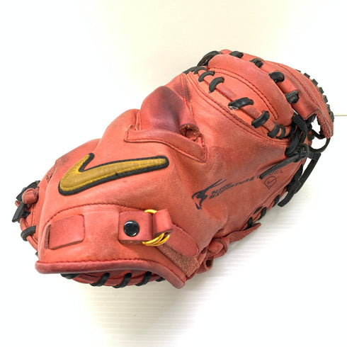 ナイキ NIKE 軟式 大人 一般 キャッチャーミット 捕手 グローブ グラブ 右投げ 中古品 野球 9716