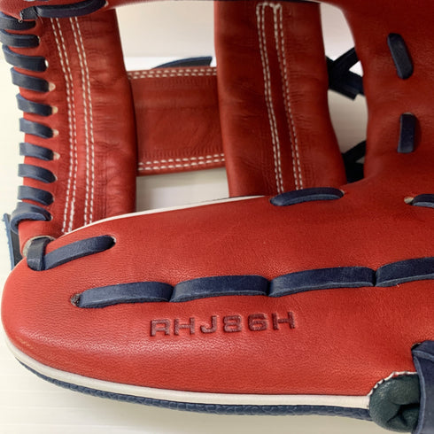 ウィルソン Wilson ワナビーヒーロー デュアル 軟式 大人 一般 内野手用 グローブ グラブ 右投げ RHJ86H 中古品 野球 6052